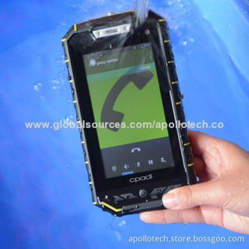 Patented Rugged Mobile Phones, 5.0-inch IPS Panel/1,280 x 720 Pixels/Quad Core/IP68 Waterproof Level